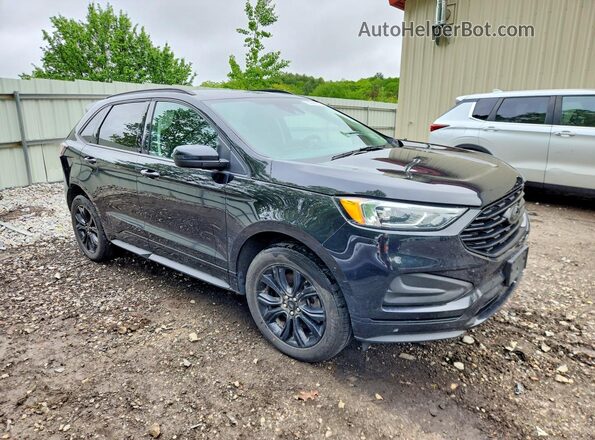 2FMPK4G99RBA72746 2024 FORD EDGE Черный Передняя правая четверть