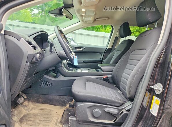 2FMPK4G99RBA72746 2024 FORD EDGE Черный Вид салона спереди