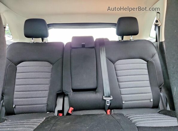 2FMPK4G99RBA72746 2024 FORD EDGE Черный Вид задних сидений