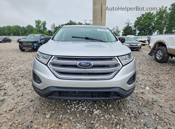 2FMPK4G9XHBB58887 2017 FORD EDGE Silver წინა ხედი