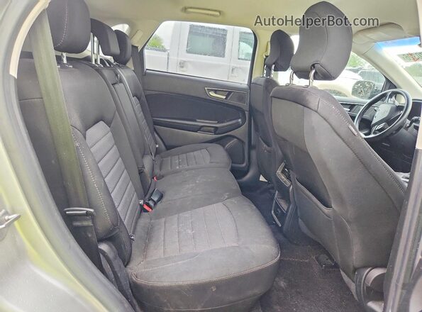 2FMPK4G9XHBB58887 2017 FORD EDGE Silver უკანა სალონის ხედი