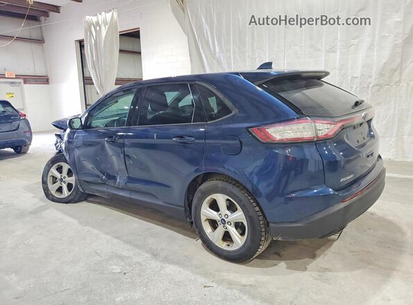 2FMPK4G9XHBB99004 2017 FORD EDGE Blue Trasero izquierdo