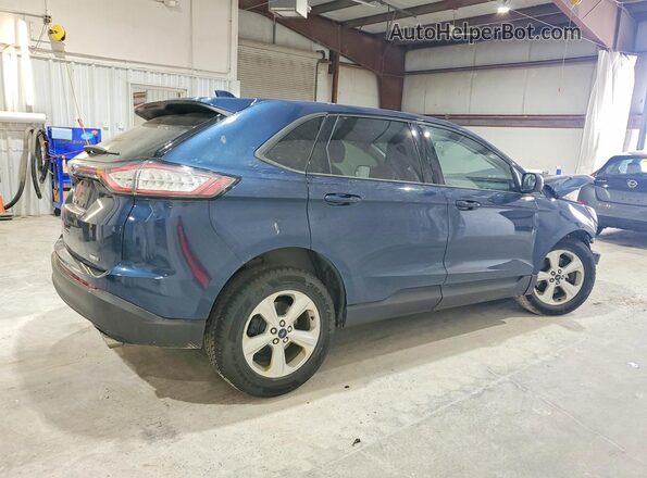 2FMPK4G9XHBB99004 2017 FORD EDGE Blue Trasero derecho