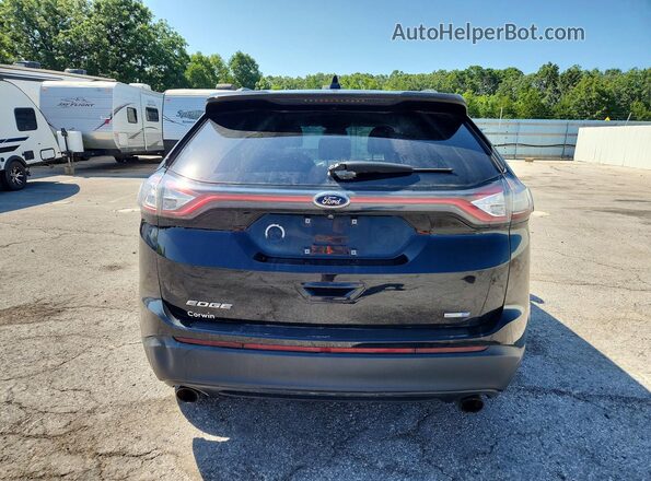 2FMPK4G9XHBC64241 2017 FORD EDGE Black Հետևի տեսք