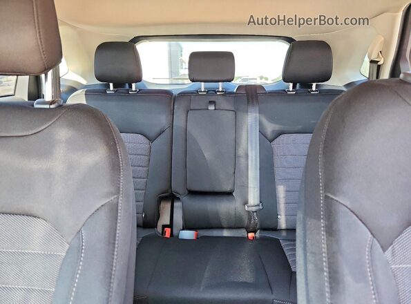 2FMPK4G9XHBC64241 2017 FORD EDGE Black Հետևի նստատեղերի տեսք