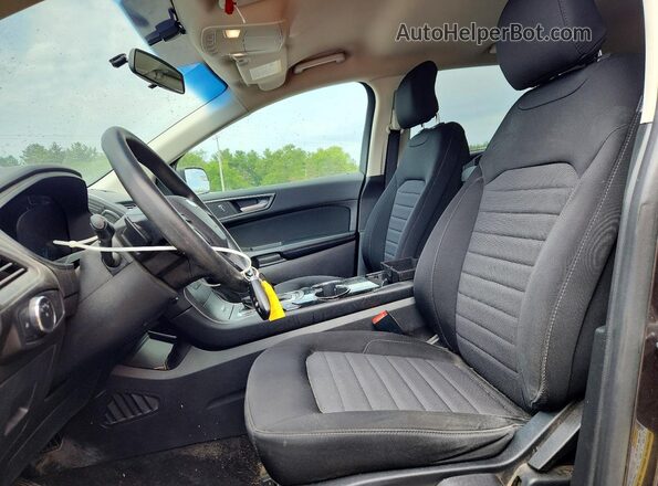 2FMPK4G9XHBC68029 2017 FORD EDGE Gray Vista interior delantera