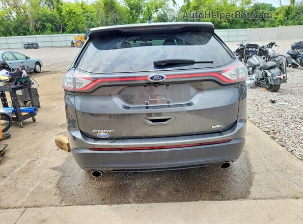 2FMPK4G9XHBC68029 2017 FORD EDGE Gray Vista trasera