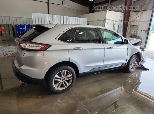 2FMPK4J80HBB45680 2017 FORD EDGE Silver Trasero derecho