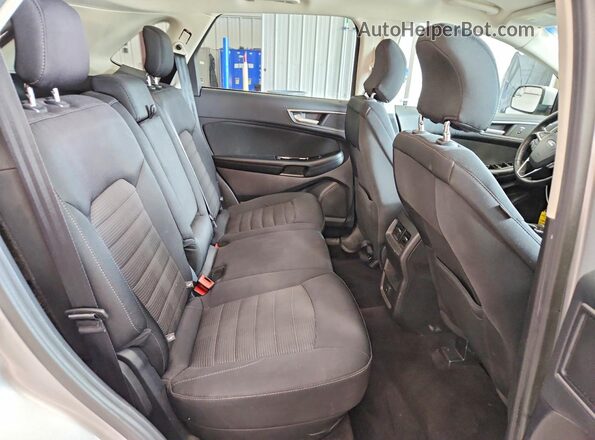 2FMPK4J80HBB45680 2017 FORD EDGE Silver Vista de los asientos traseros