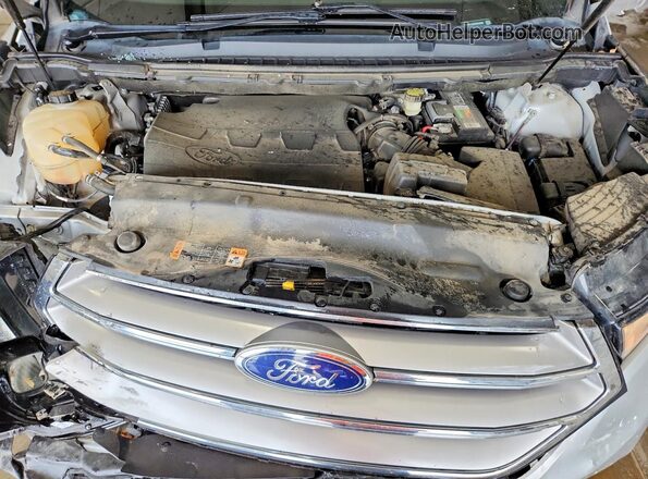 2FMPK4J80HBB45680 2017 FORD EDGE Silver Vista interior trasera