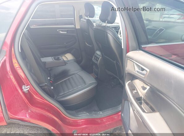 2FMPK4J80HBB78484 2017 FORD EDGE Red VIN კოდის სტიკერის ხედი
