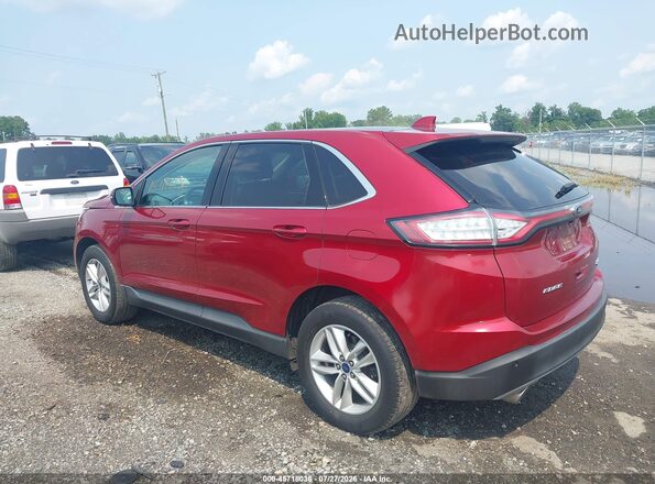 2FMPK4J80HBB78484 2017 FORD EDGE Red სალონის 360-გრადუსიანი ხედი