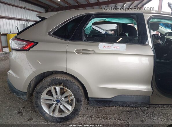 2FMPK4J80HBC52793 2017 FORD EDGE Beige Widok naklejki z numerem VIN