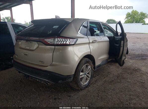 2FMPK4J80HBC52793 2017 FORD EDGE Beige Tył prawy