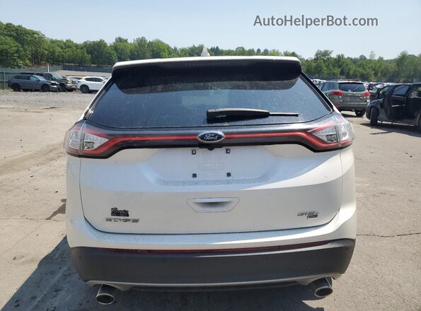 2FMPK4J80HBC66967 2017 FORD EDGE White Rear view