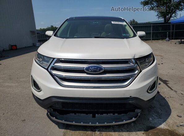 2FMPK4J80HBC66967 2017 FORD EDGE White Front view