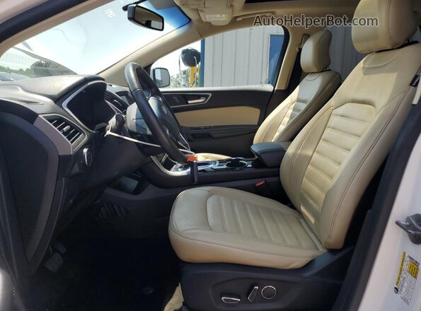 2FMPK4J80HBC66967 2017 FORD EDGE White Front interior view