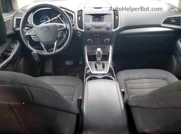 2FMPK4J80JBB93041 2018 FORD EDGE Gray Vista del salpicadero