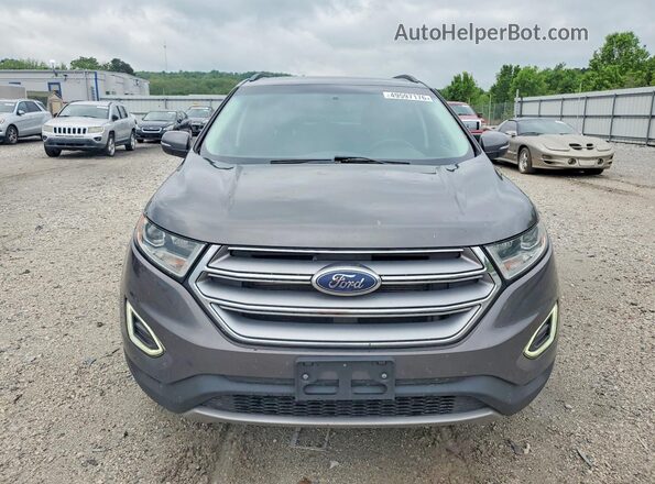 2FMPK4J80JBB93041 2018 FORD EDGE Gray Vista frontal