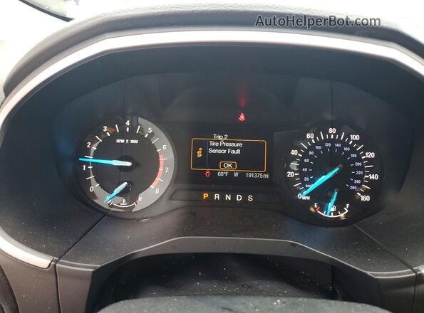 2FMPK4J80JBB93041 2018 FORD EDGE Gray Vista del cuadro de instrumentos
