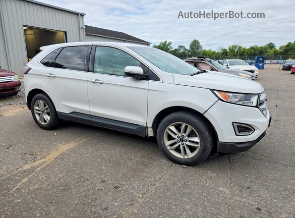 2FMPK4J81GBC31725 2016 FORD EDGE White წინა მარჯვენა