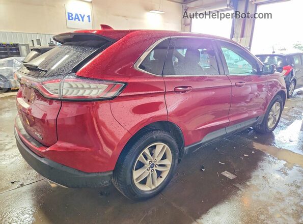 2FMPK4J81HBC69389 2017 FORD EDGE Red Հետևի աջ
