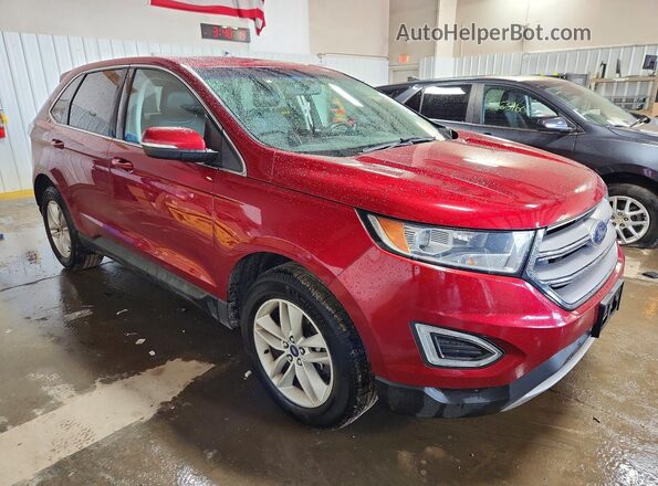 2FMPK4J81HBC69389 2017 FORD EDGE Red Առջևի աջ
