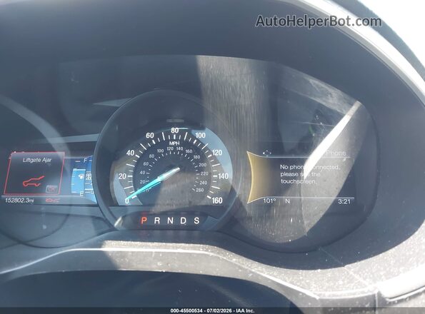 2FMPK4J82GBB44951 2016 FORD EDGE Gray Widok tylnych siedzeń