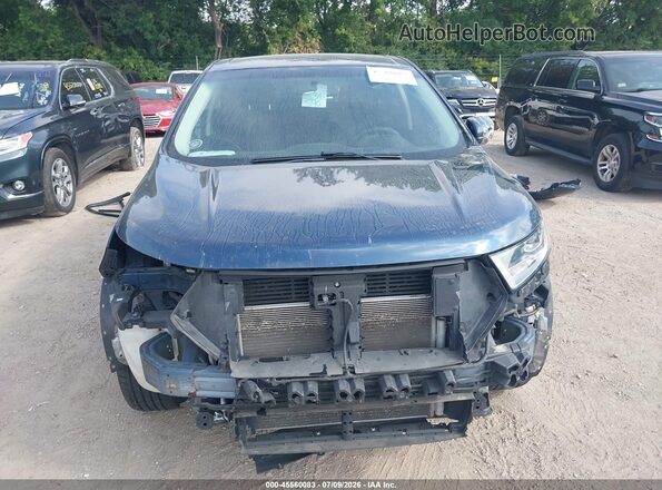 2FMPK4J82HBB15547 2017 FORD EDGE Синий Вид спереди