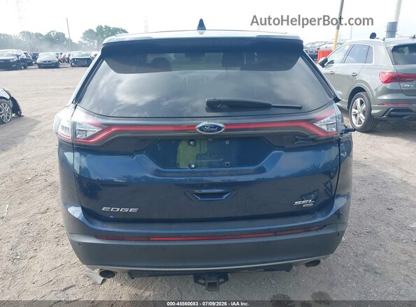 2FMPK4J82HBB15547 2017 FORD EDGE Синий 