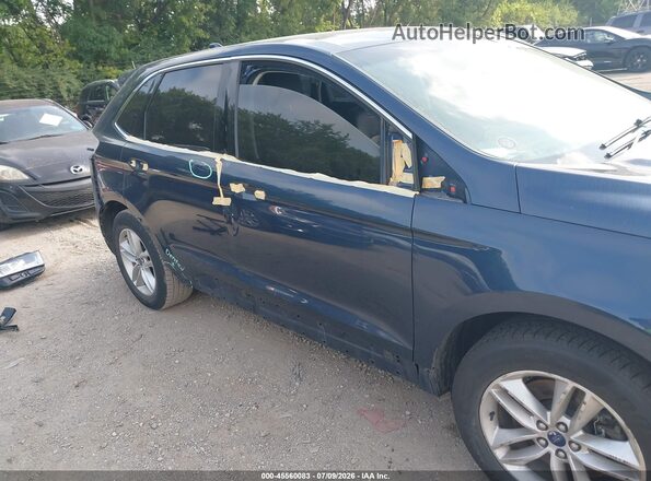 2FMPK4J82HBB15547 2017 FORD EDGE Синий 