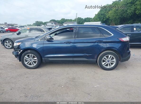 2FMPK4J82HBB15547 2017 FORD EDGE Синий 