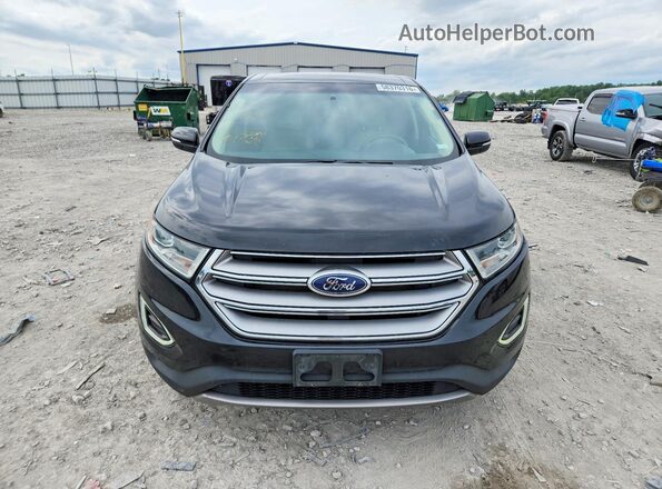 2FMPK4J82HBB42246 2017 FORD EDGE Black წინა ხედი