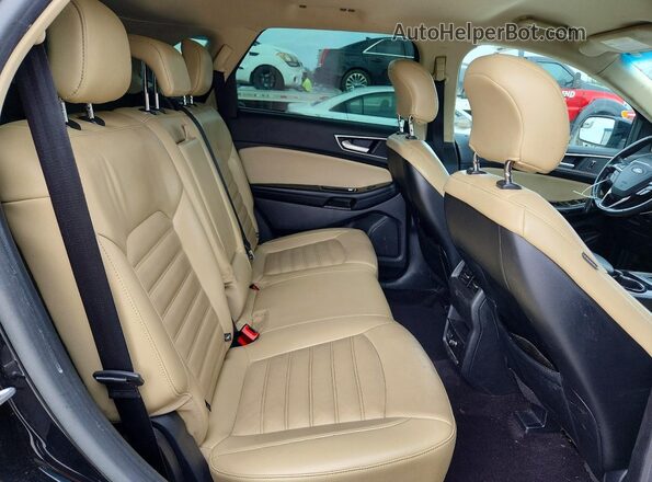 2FMPK4J82HBB42246 2017 FORD EDGE Black უკანა სალონის ხედი