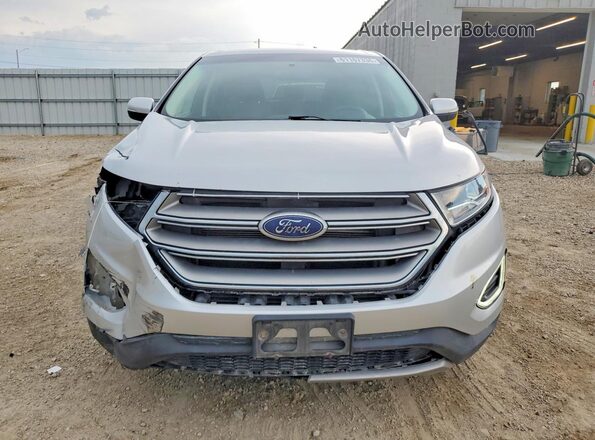2FMPK4J83GBB13322 2016 FORD EDGE Silver წინა ხედი