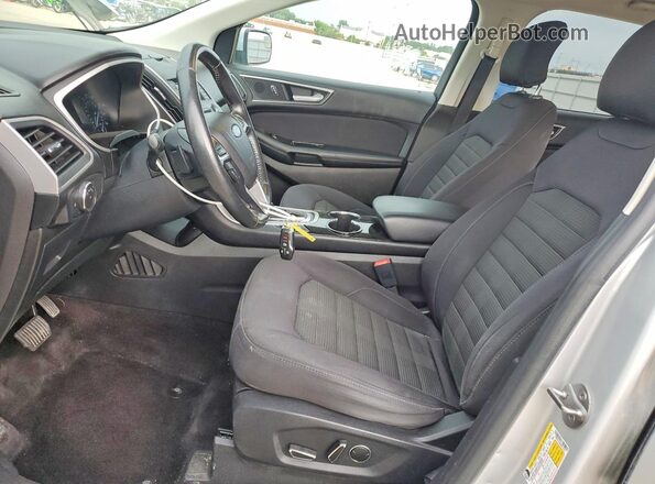 2FMPK4J83GBB13322 2016 FORD EDGE Silver წინა სალონის ხედი