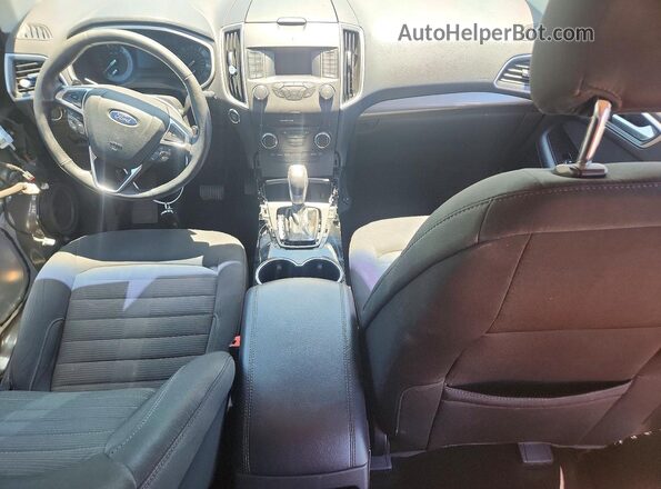 2FMPK4J83HBC06732 2017 FORD EDGE Gray Vista del salpicadero