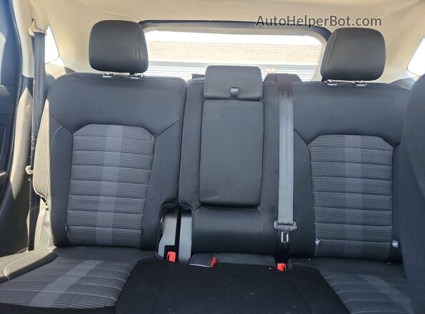 2FMPK4J83HBC06732 2017 FORD EDGE Gray Vista de los asientos traseros