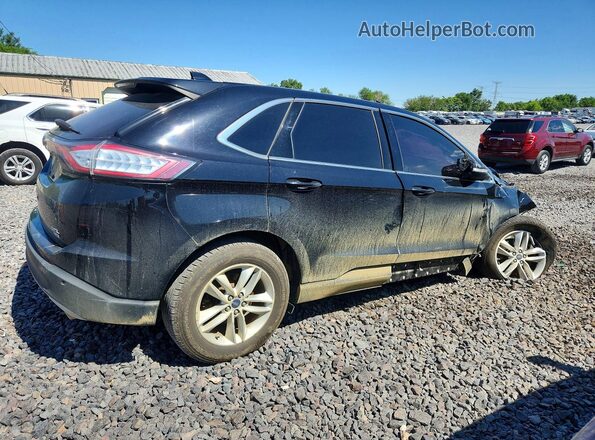 2FMPK4J84GBB96629 2016 FORD EDGE Black უკანა მარჯვენა