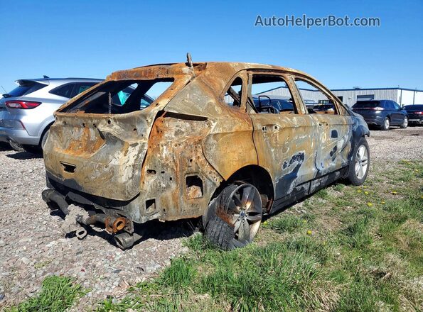 2FMPK4J84HBC5750 2017 FORD EDGE Blue Задня права чверть