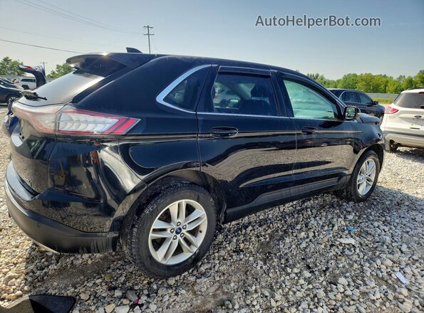 2FMPK4J84JBB12641 2018 FORD EDGE Black Հետևի աջ