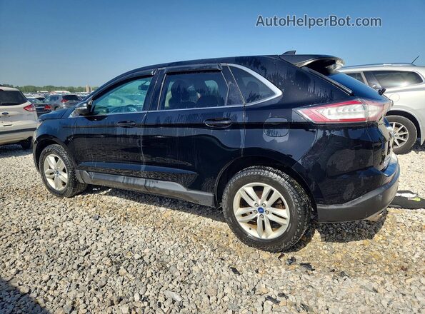 2FMPK4J84JBB12641 2018 FORD EDGE Black Հետևի ձախ