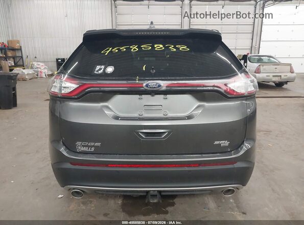 2FMPK4J85GBC37432 2016 FORD EDGE Gray 