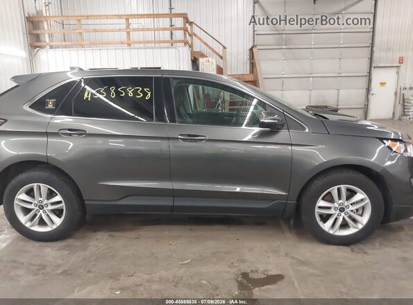 2FMPK4J85GBC37432 2016 FORD EDGE Gray 360 interior view