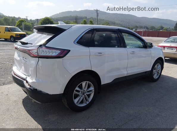 2FMPK4J85HBB69683 2017 FORD EDGE White Trasero derecho