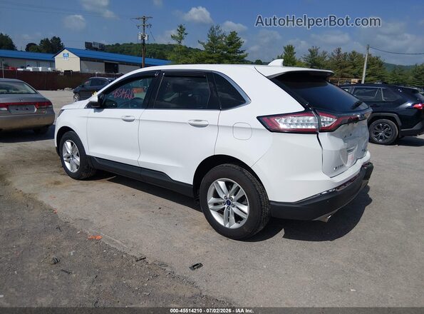 2FMPK4J85HBB69683 2017 FORD EDGE White Trasero izquierdo