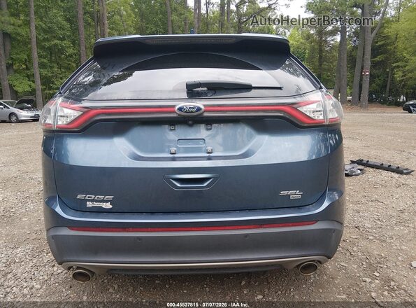 2FMPK4J86JBB69925 2018 FORD EDGE Blue 
