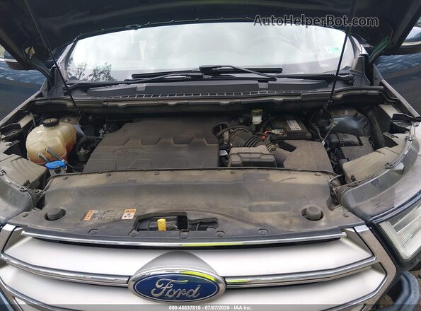 2FMPK4J86JBB69925 2018 FORD EDGE Blue Հետևի տեսք