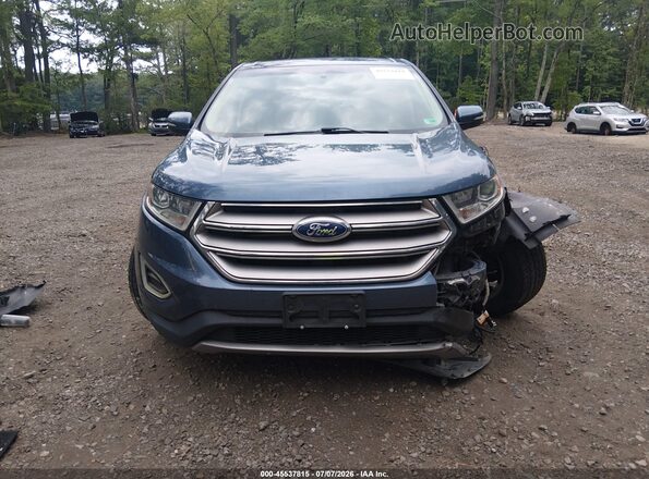 2FMPK4J86JBB69925 2018 FORD EDGE Blue Սարքավորումների վահանակի տեսք