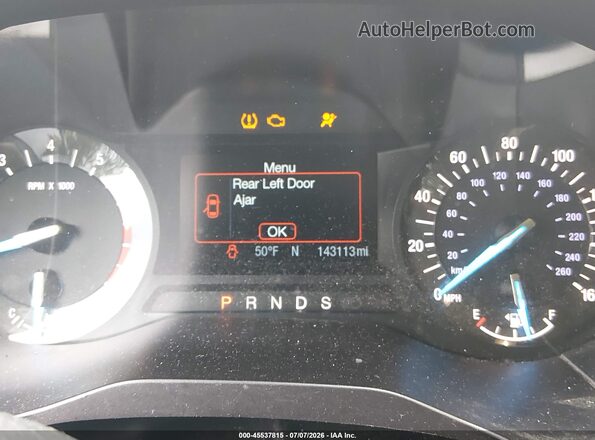 2FMPK4J86JBB69925 2018 FORD EDGE Blue Հետևի նստատեղերի տեսք